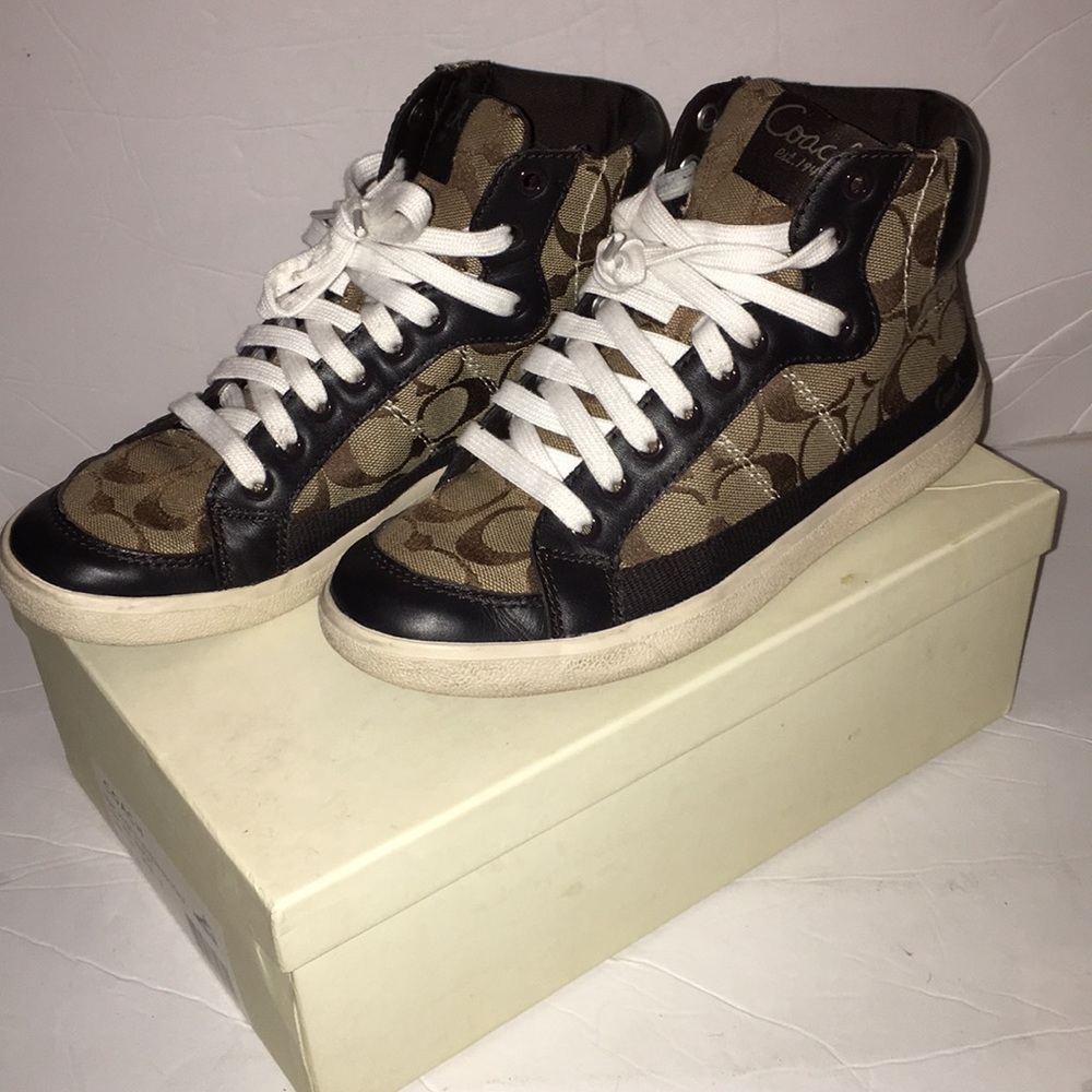 Coach tennis shoes